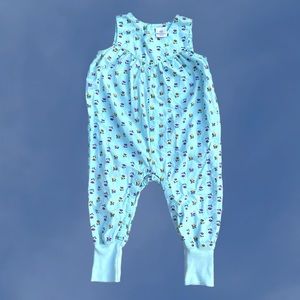 HANNA ANDERSSON floral jumpsuit size 85/2T